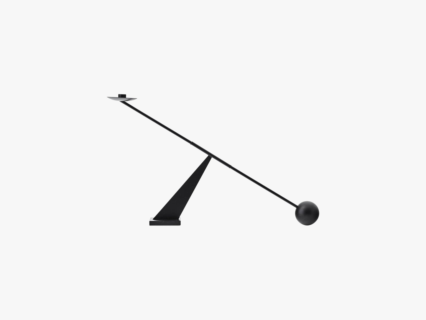 Interconnect Candle Holder, Black