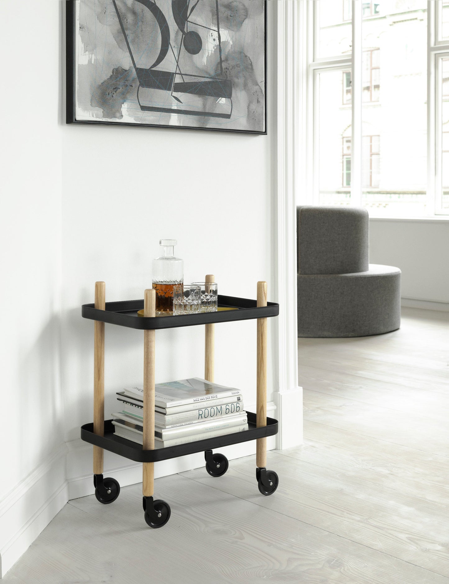 Block Table, Black