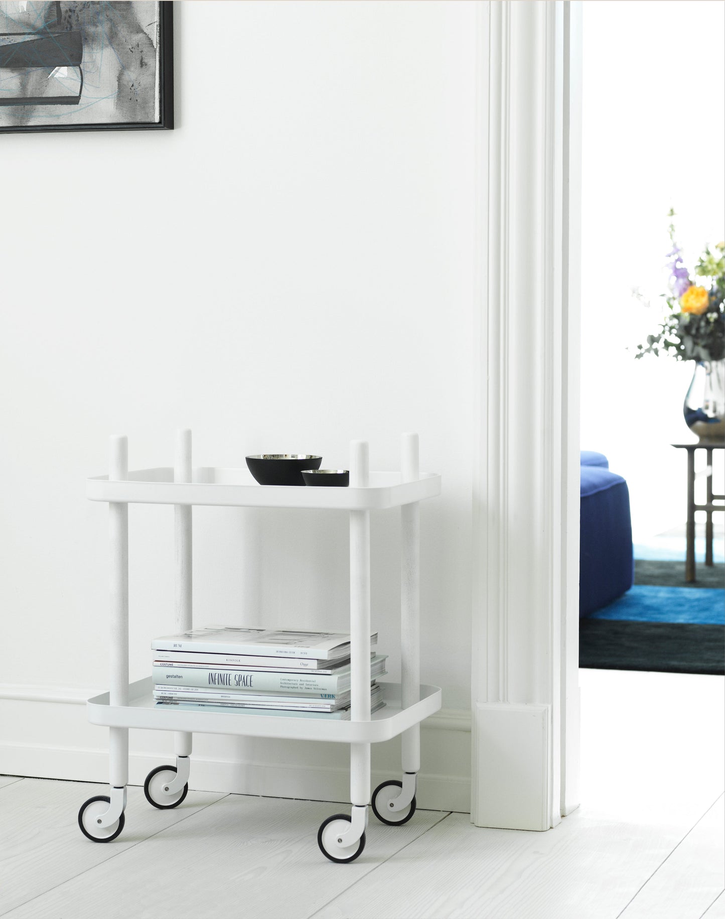 Block Table, Black/Black