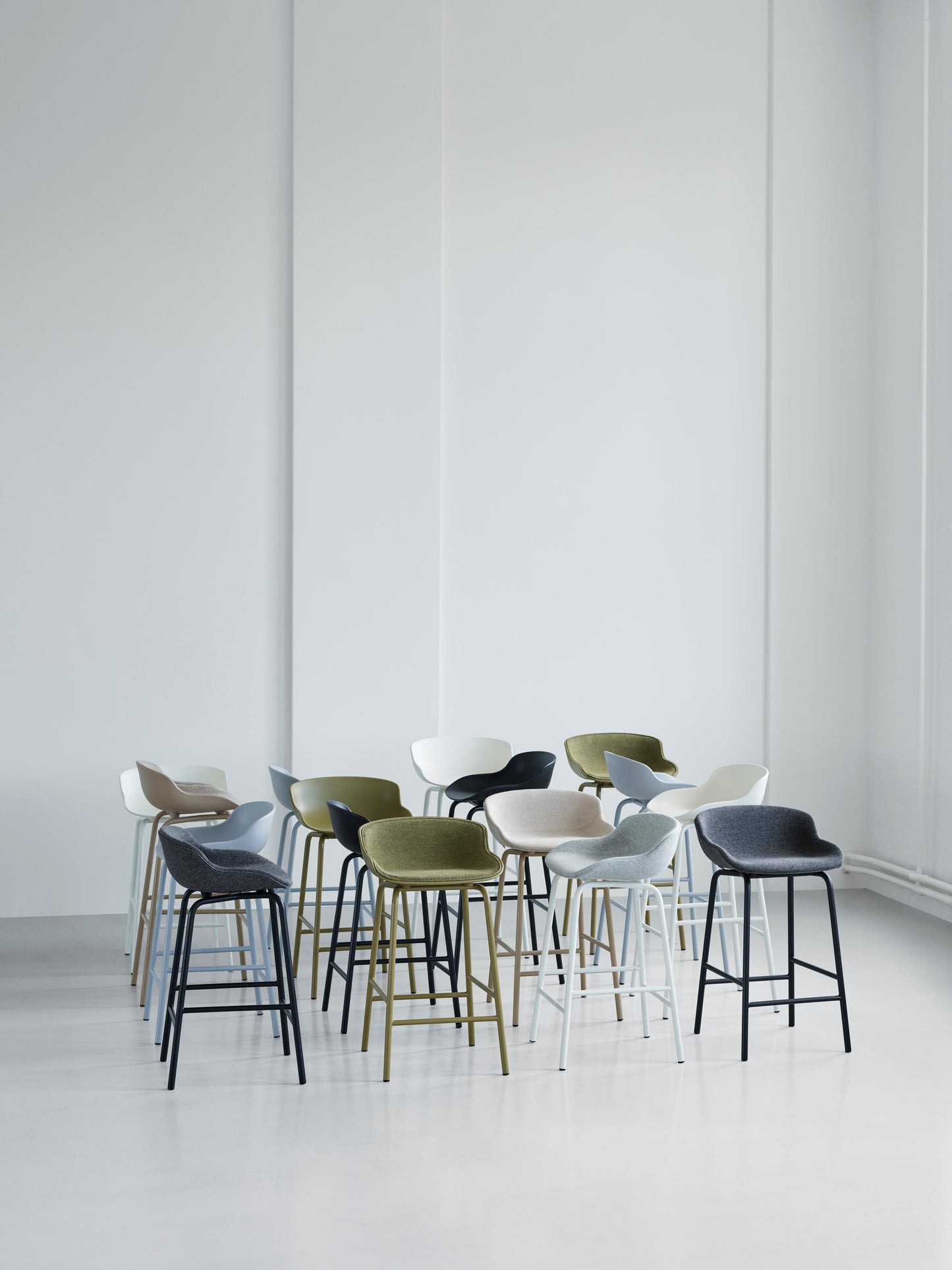 Hyg Barstool 65 cm Steel, Grey