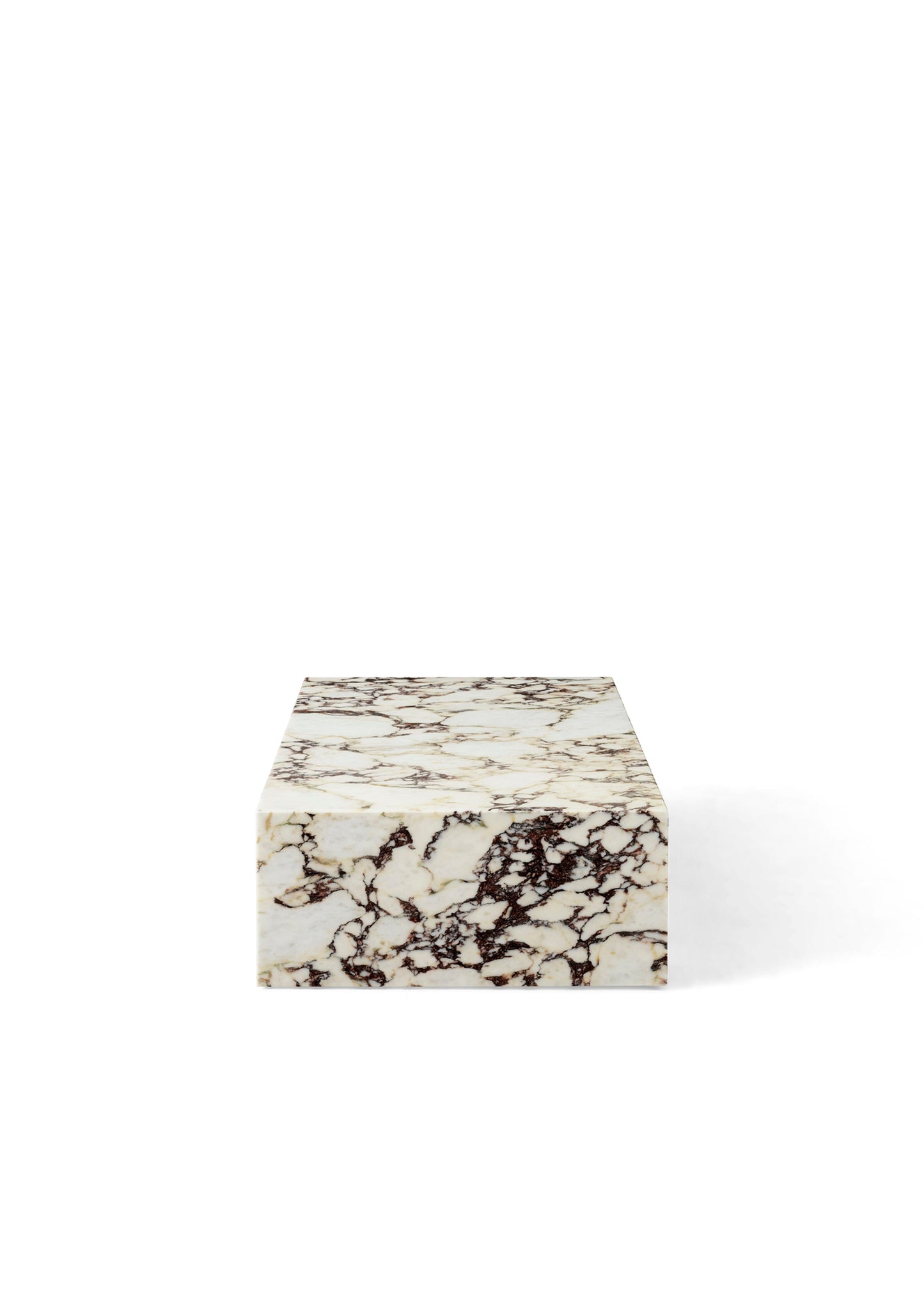 Plinth Low, Rose Marble
