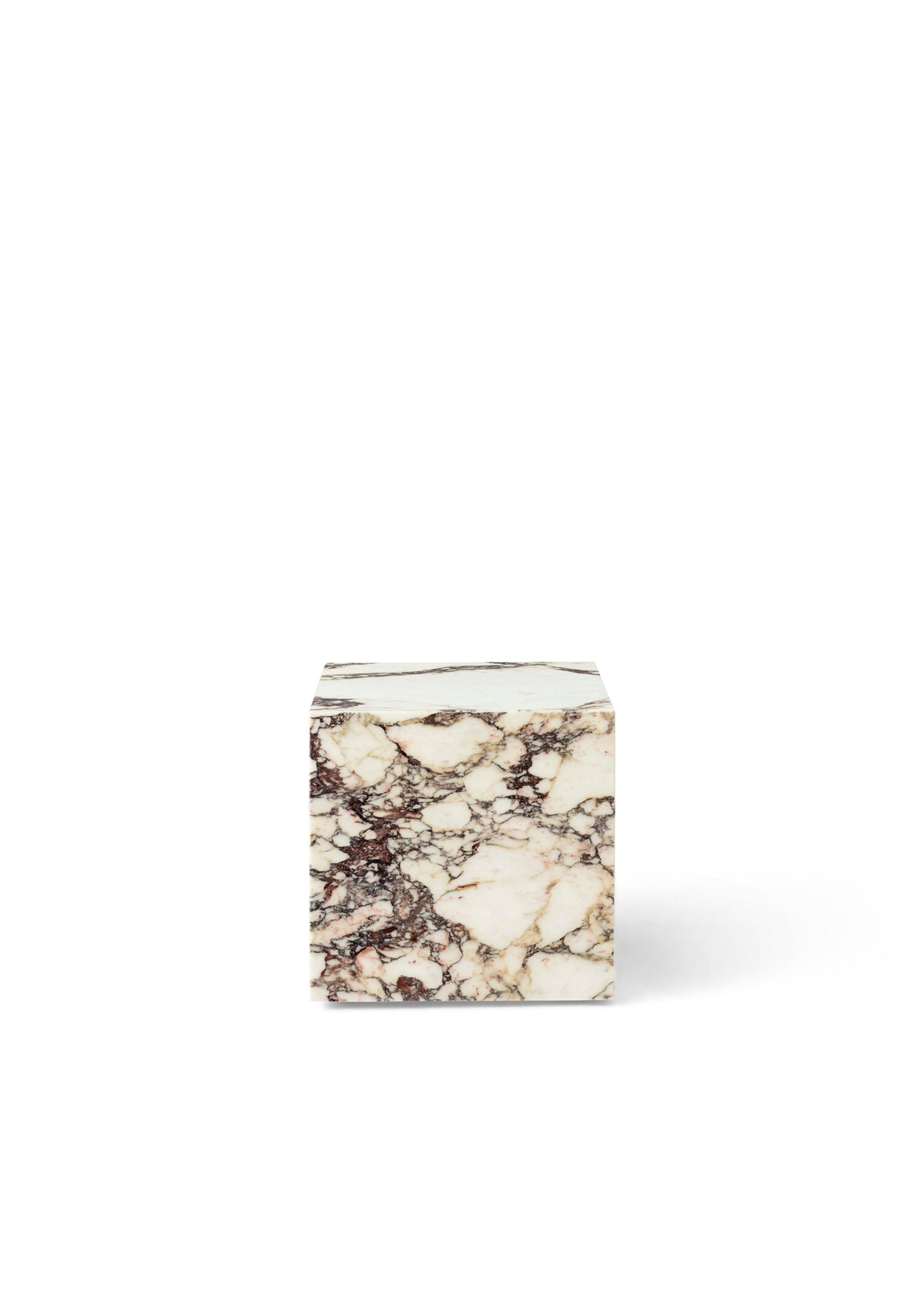 Plinth Cubic, Rose Marble