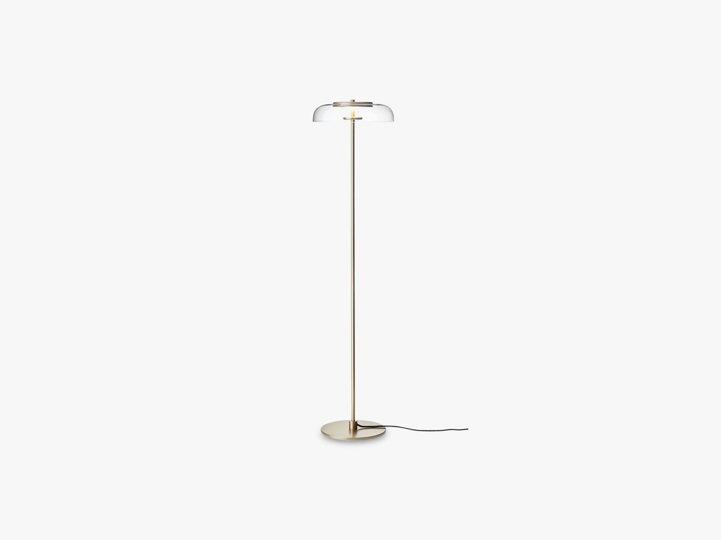 Blossi Floor, Ø29, Nordic gold/clear