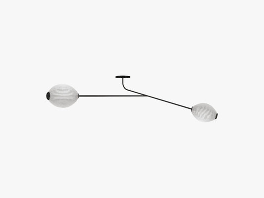 Satellite Wall Lamp, Cream White/Semi Matt