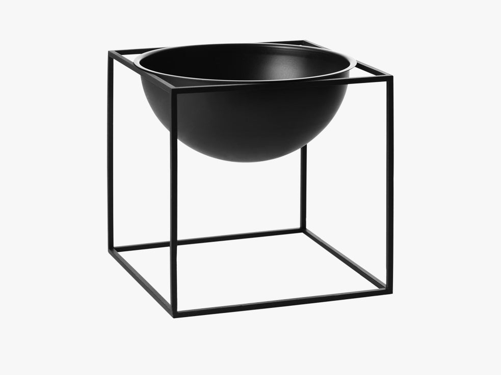 Kubus Bowl large, black