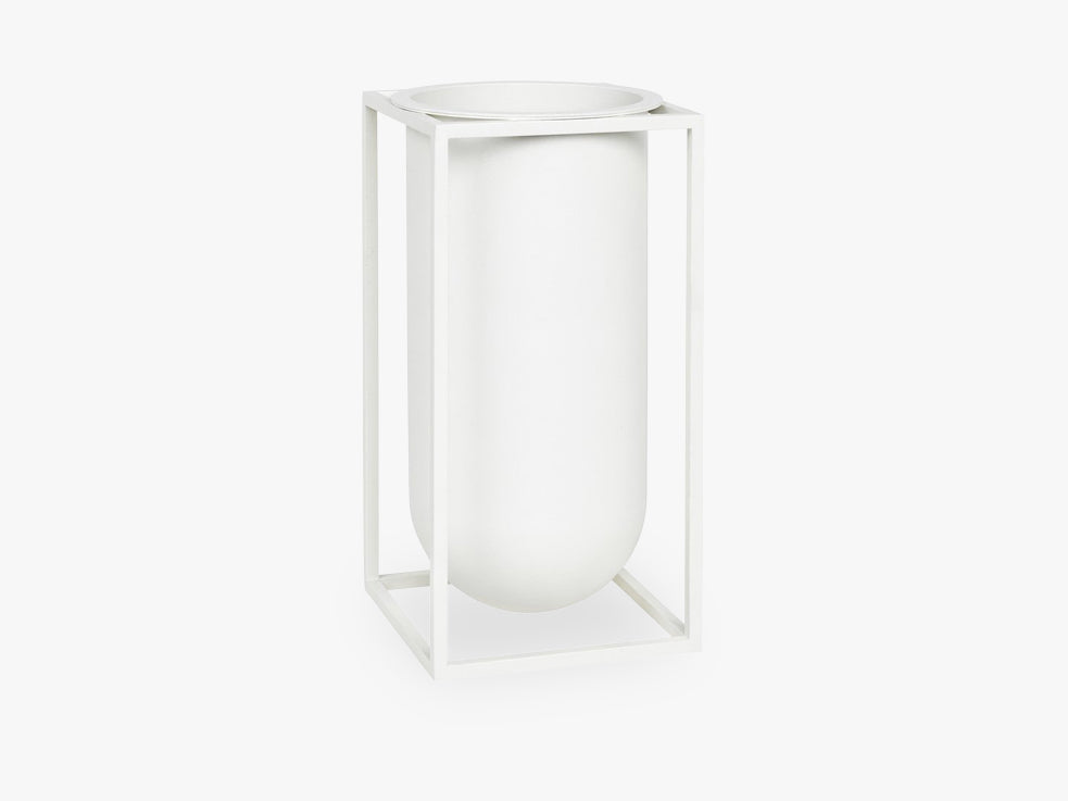 Kubus vase Lolo, white