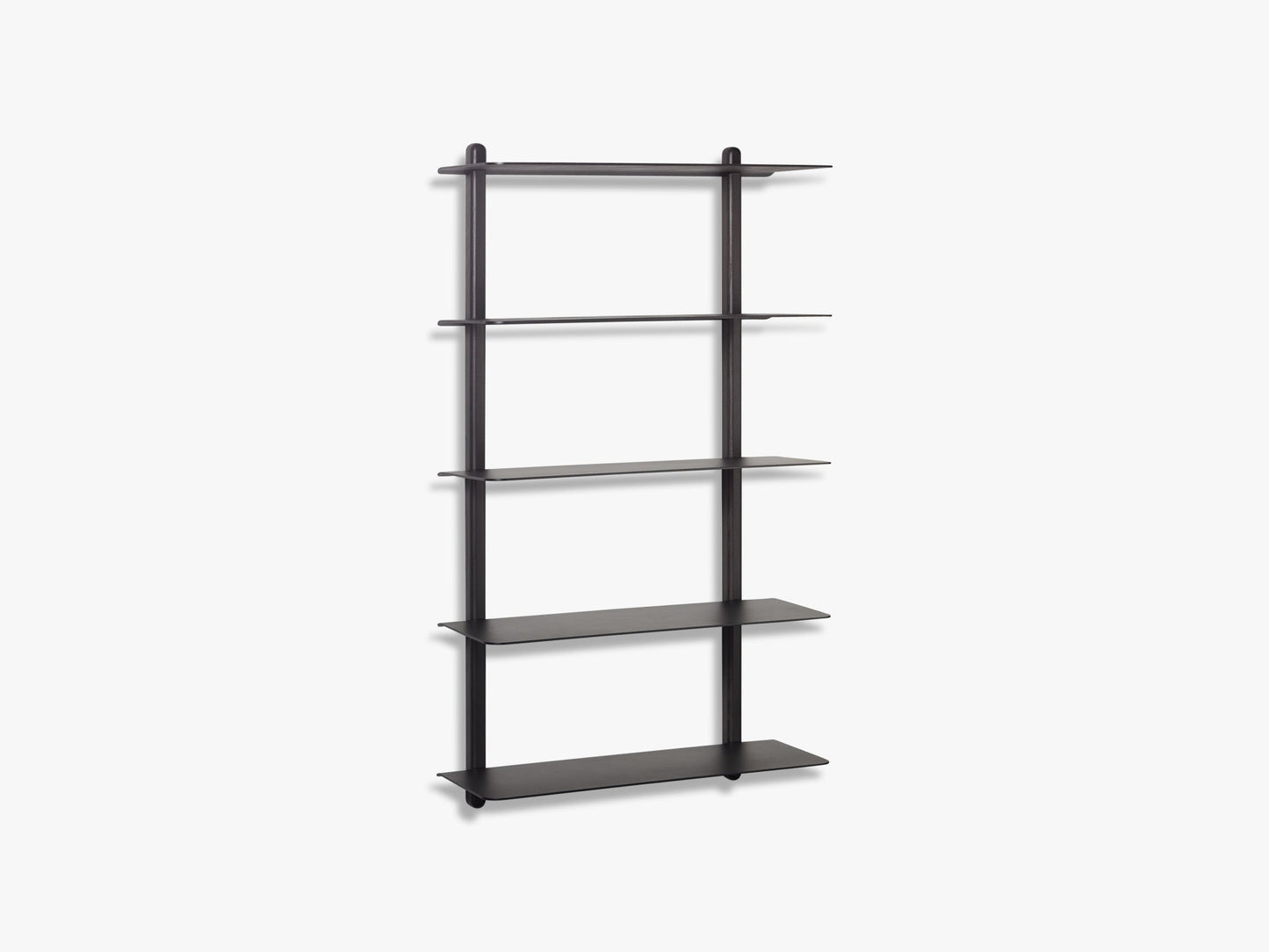 Nivo hylde stor E, Sort ask/sort