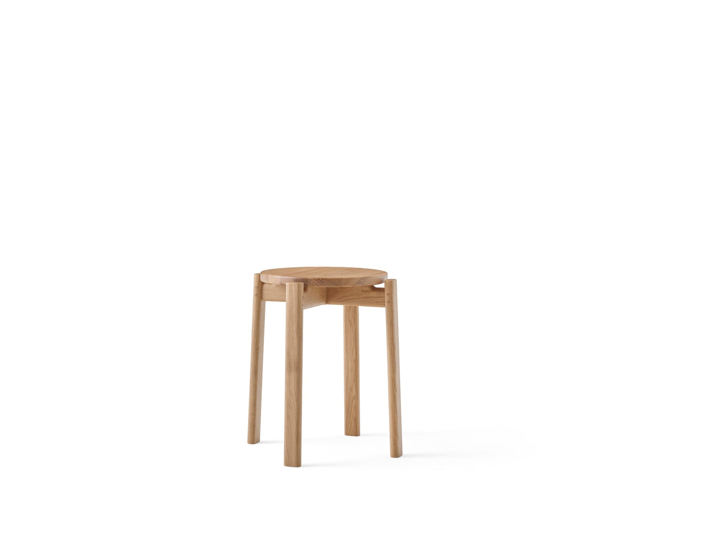 Passage Stool, Natural Oak