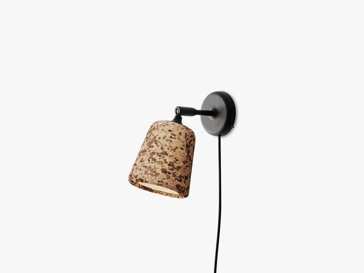 Material Wall Lamp, Mixed Cork