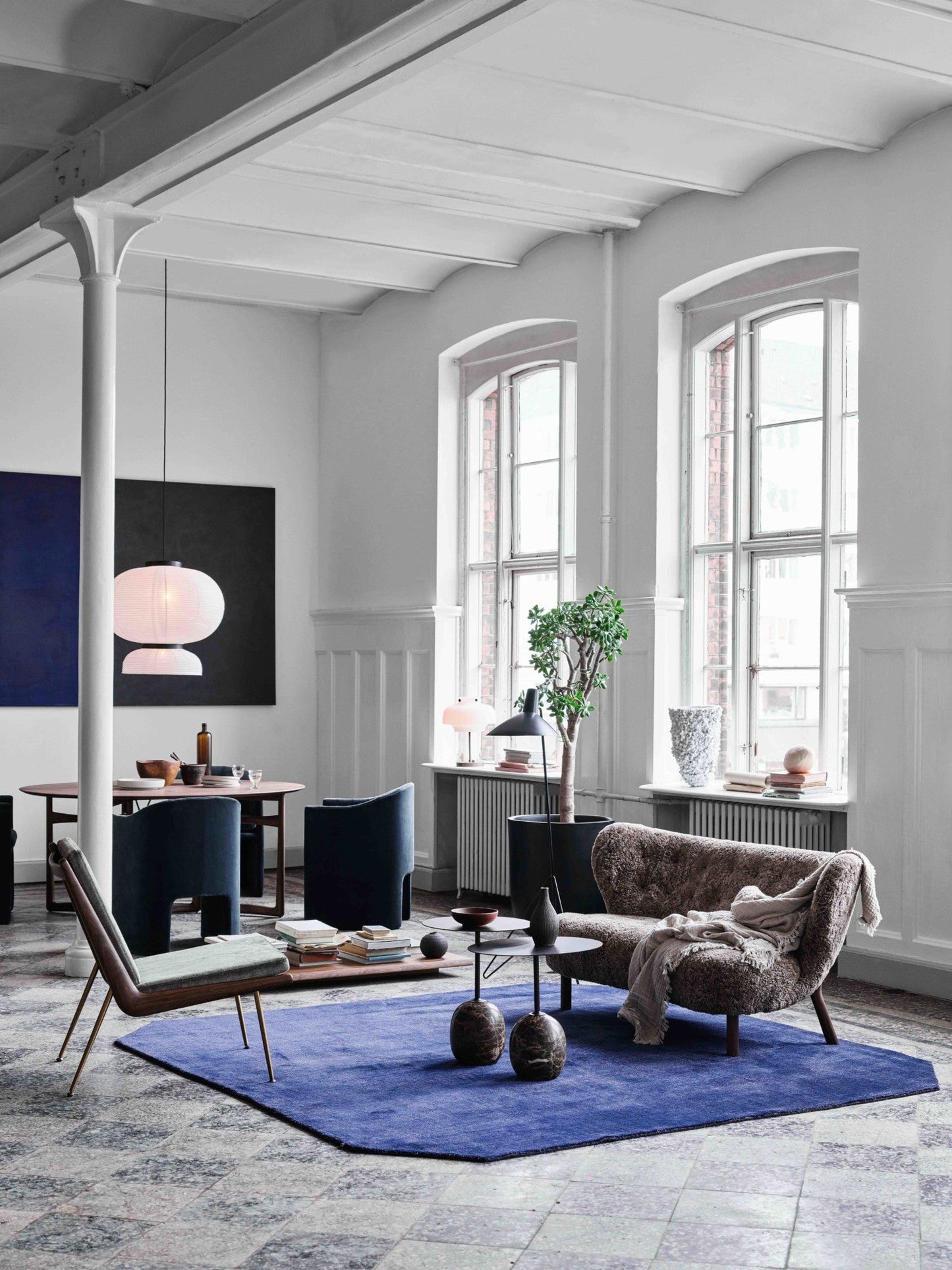 Little Petra VB2, Sheepskin Sahara/Walnut