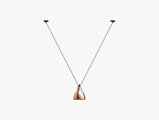 Lampe Gras N323 Pendel Round, Kobber