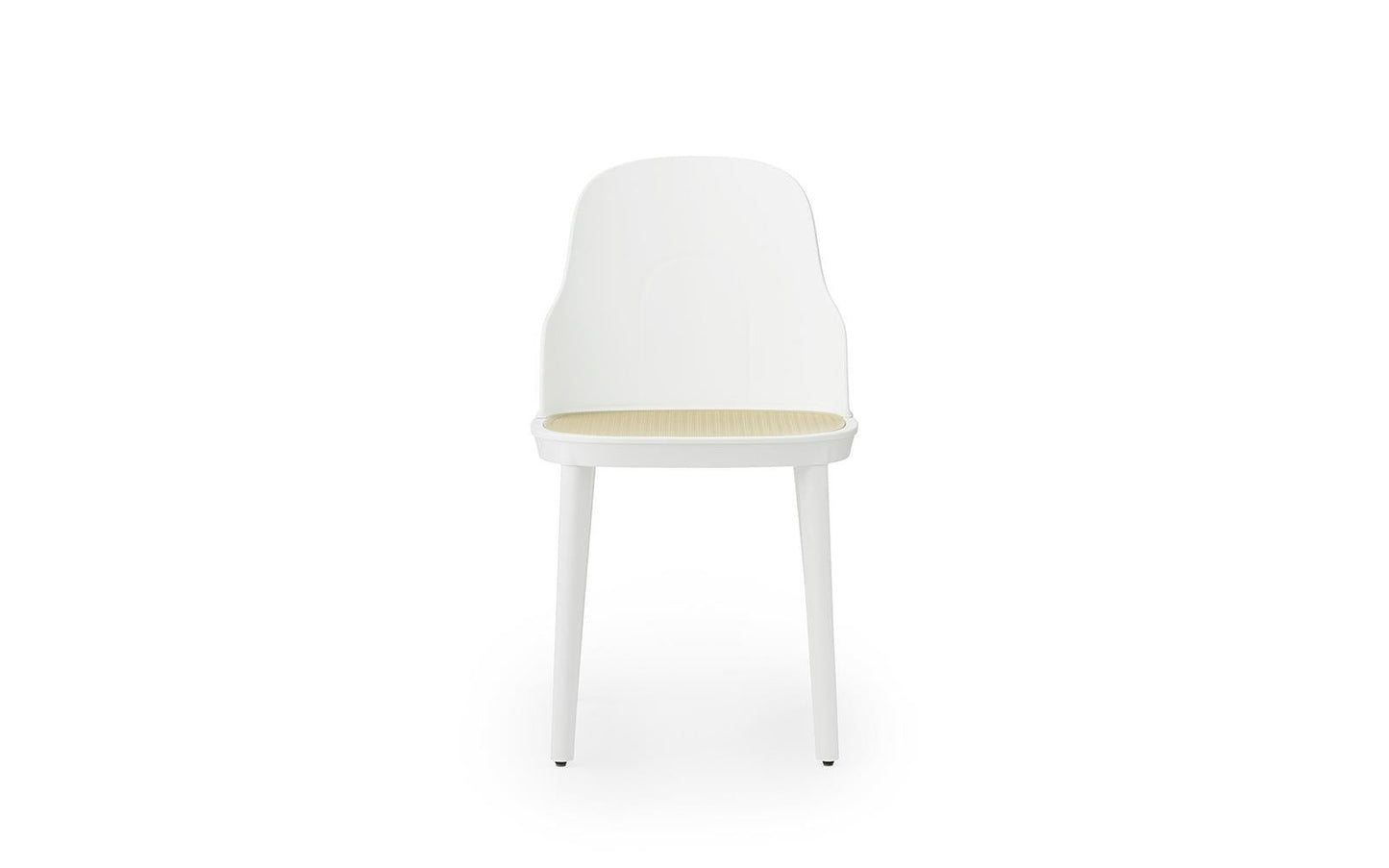 Allez Chair Molded wicker, White