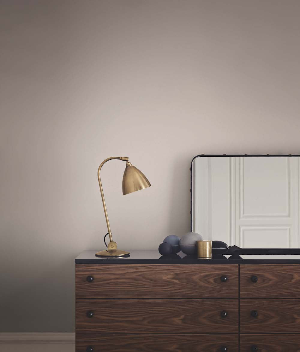 Bestlite BL2 Table Lamp - Ø16 - Crome Base, Bone China