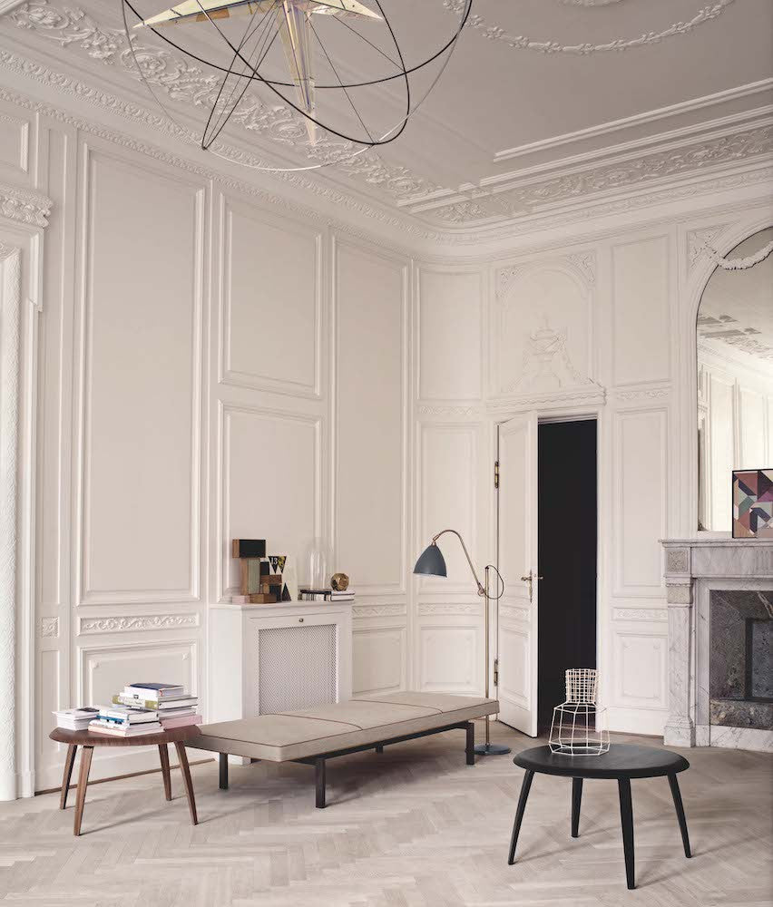 Bestlite BL3 Floor Lamp - Ø21 - Brass Base, Brass