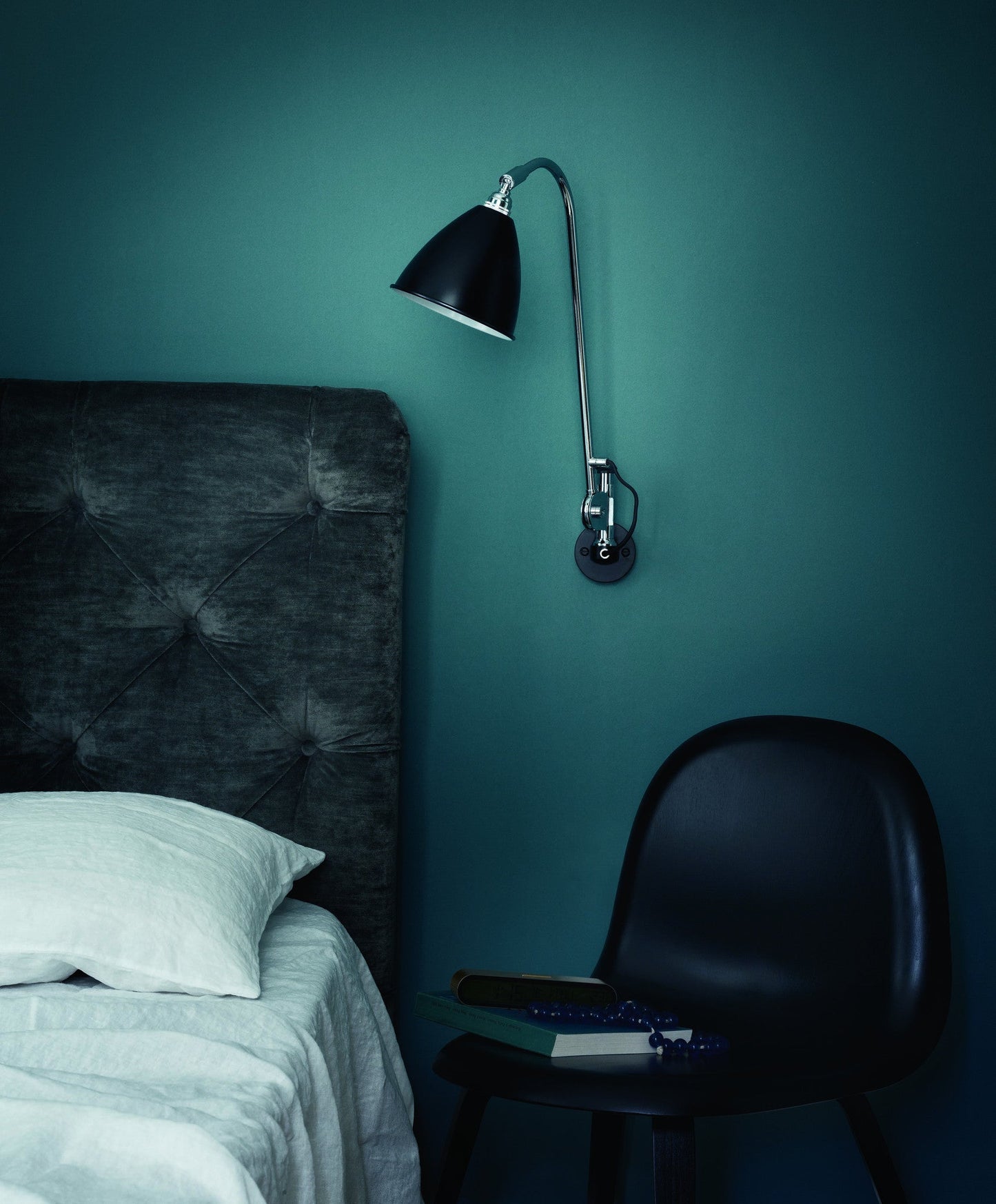 Bestlite BL6 Wall Lamp - Ø16 - Crome Base, All Crome