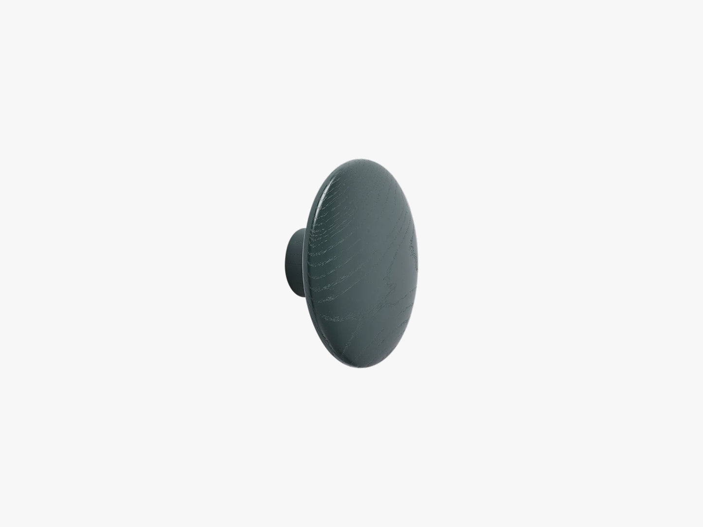 Dots Wood - Ø13, Dark Green