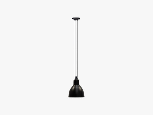 Lampe Gras N322 XL Pendel Round, Mat Sort
