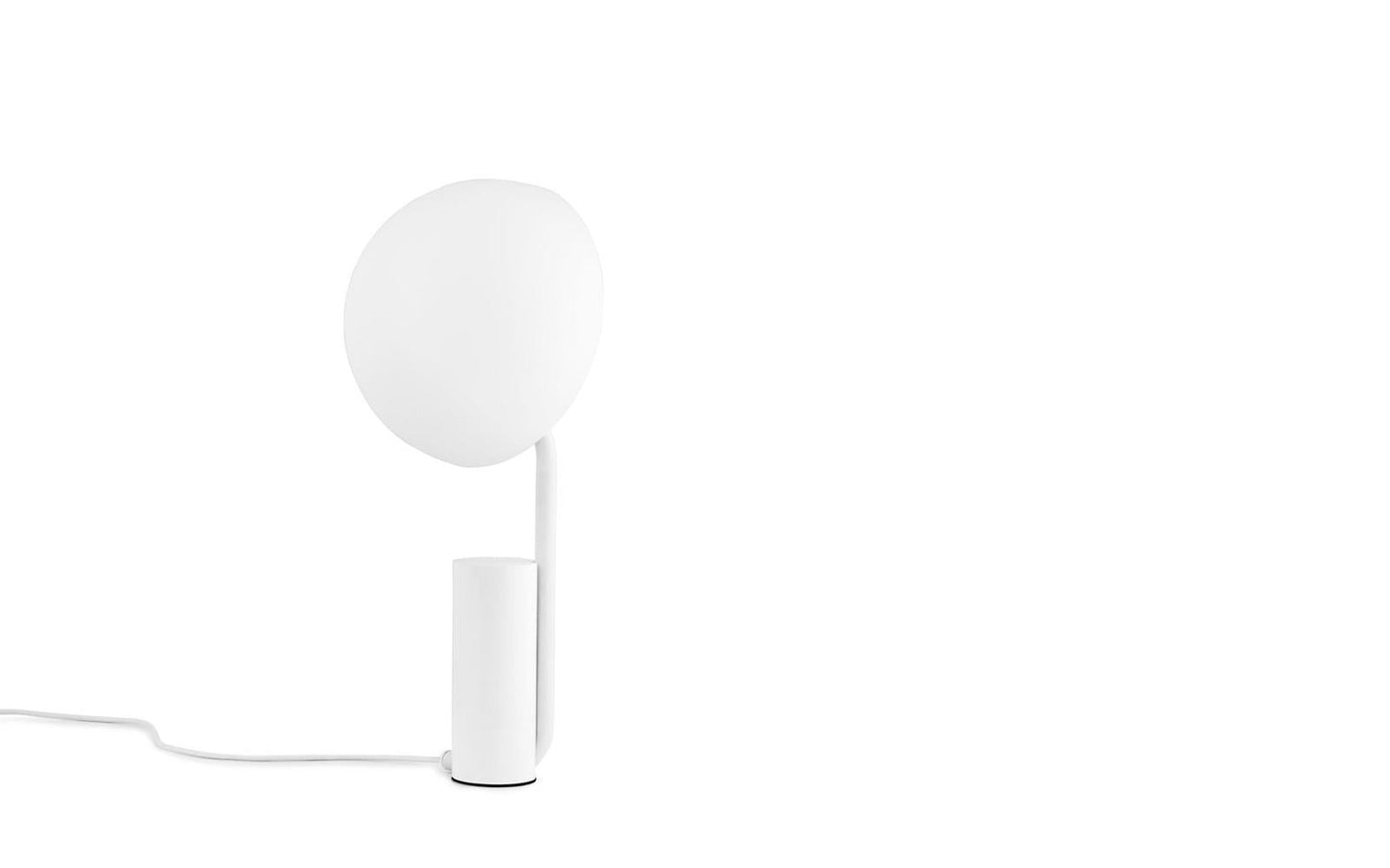 Cap Table Lamp, White