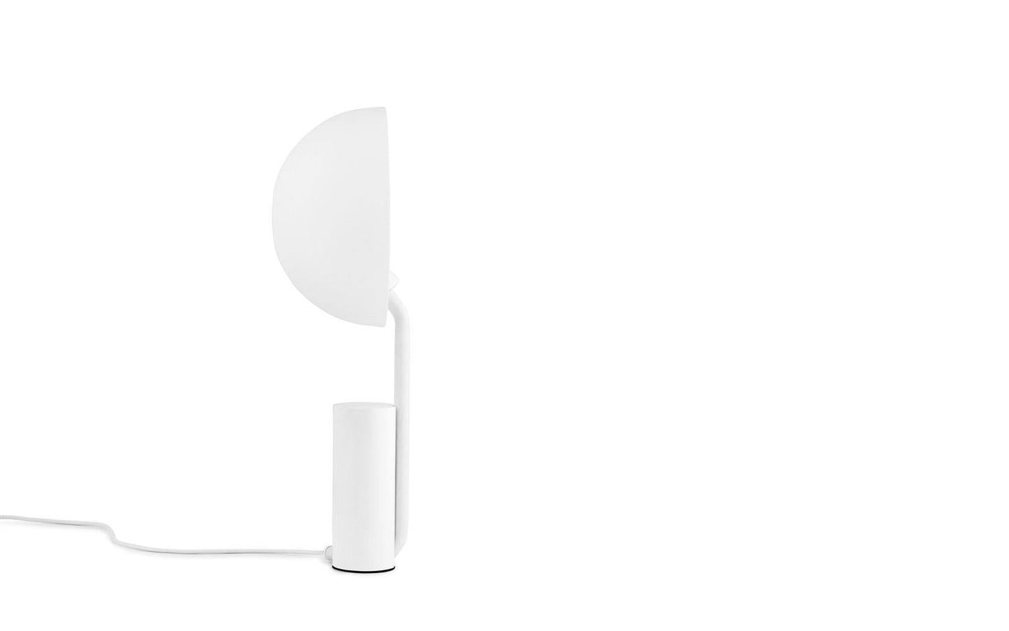 Cap Table Lamp, White