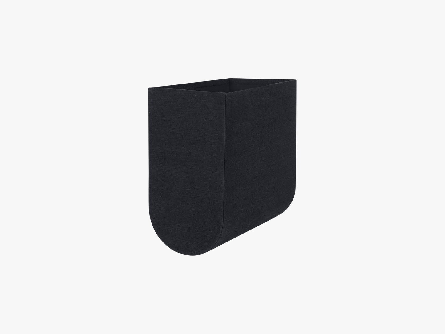 Curved Box - Medium, Black