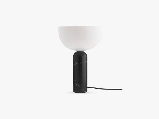 Kizu Table Lamp, Black Marble, Large