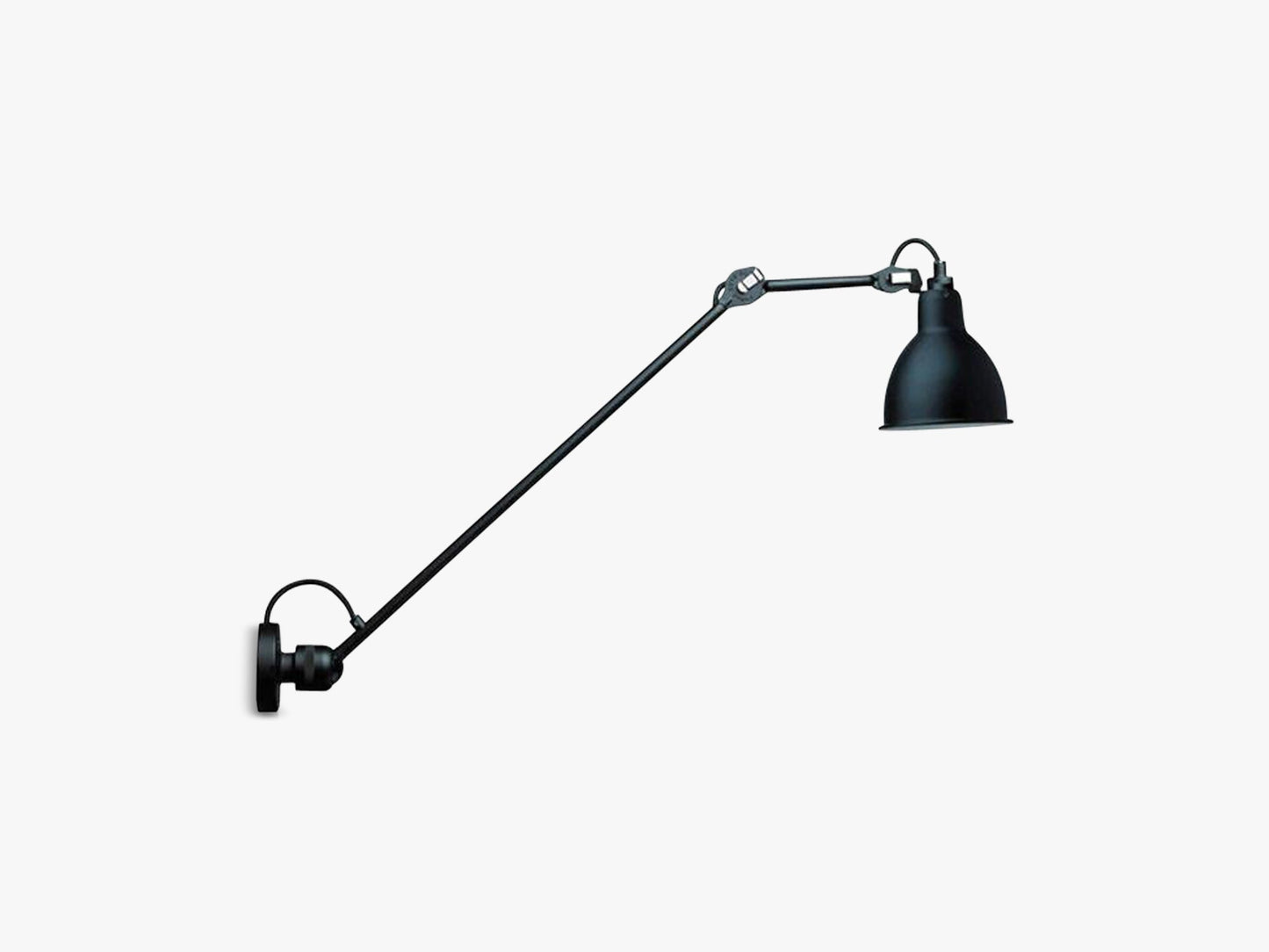 Lampe Gras N304 Hardwired L60, Mat Black