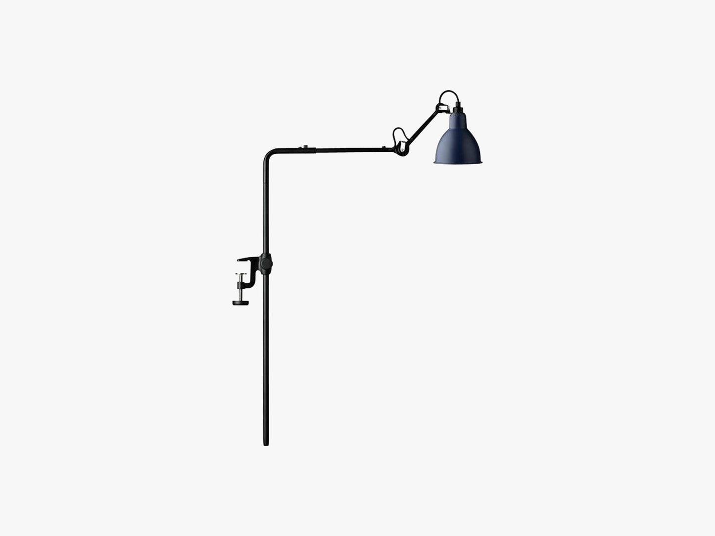 Lampe Gras N226, Mat Sort/Mat Blå