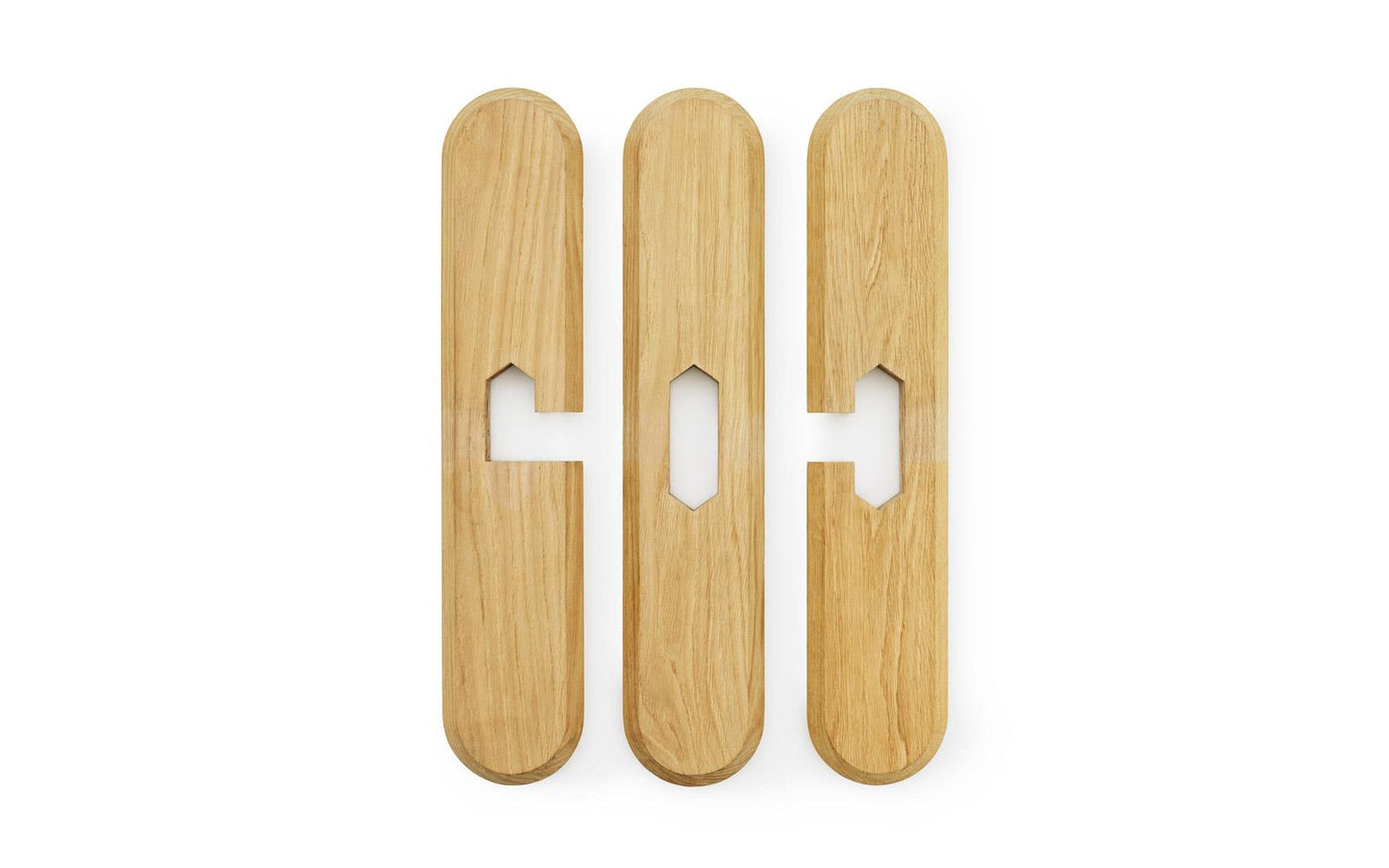 Ding Table, Smoke/Oak