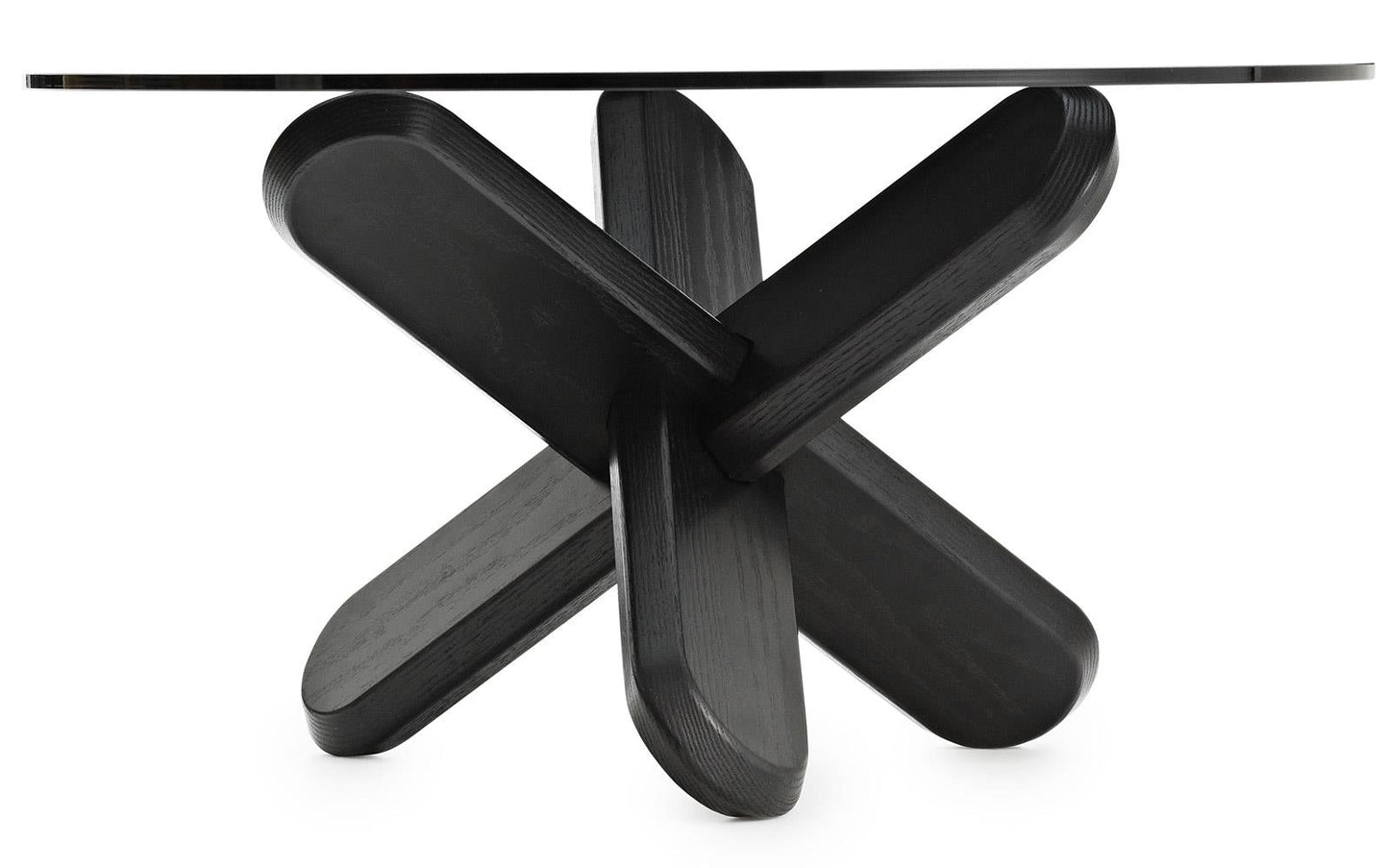 Ding Table, Smoke/Black