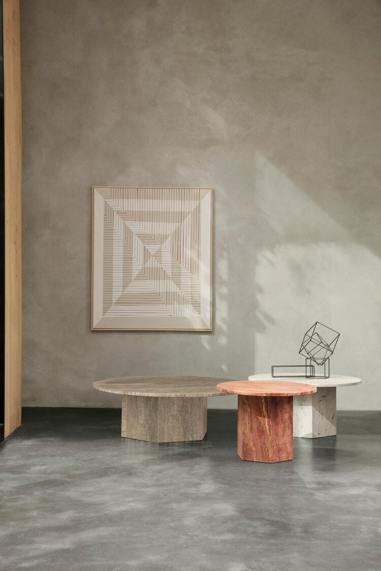 Epic Coffee Table Ø60, Warm Taupe