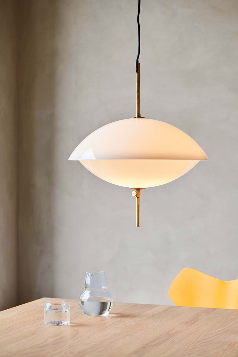 Musling Ø44 cm, Opal/Brass