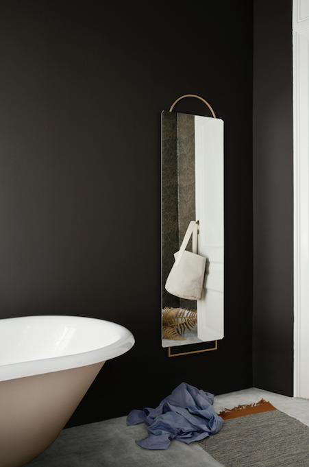 Adorn Mirror - Full size, Brass