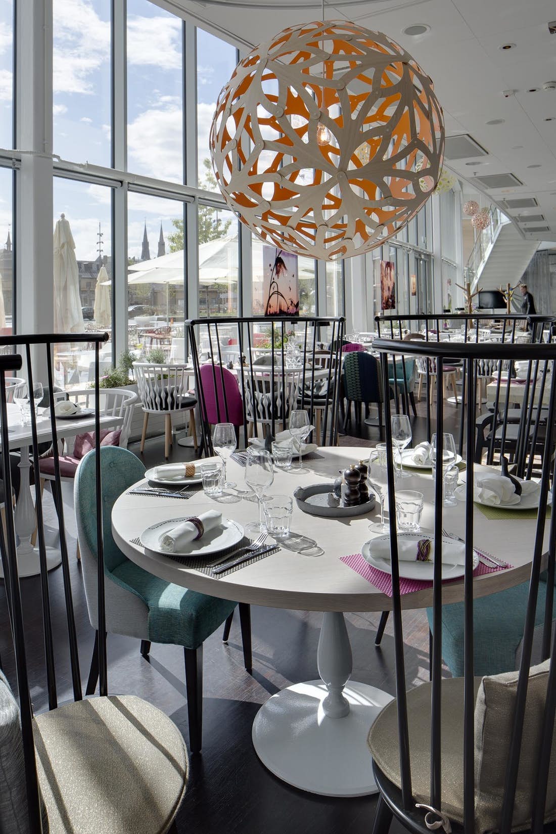 FLORAL 600 KITSET LIGHT 2 SIDES, WHITE