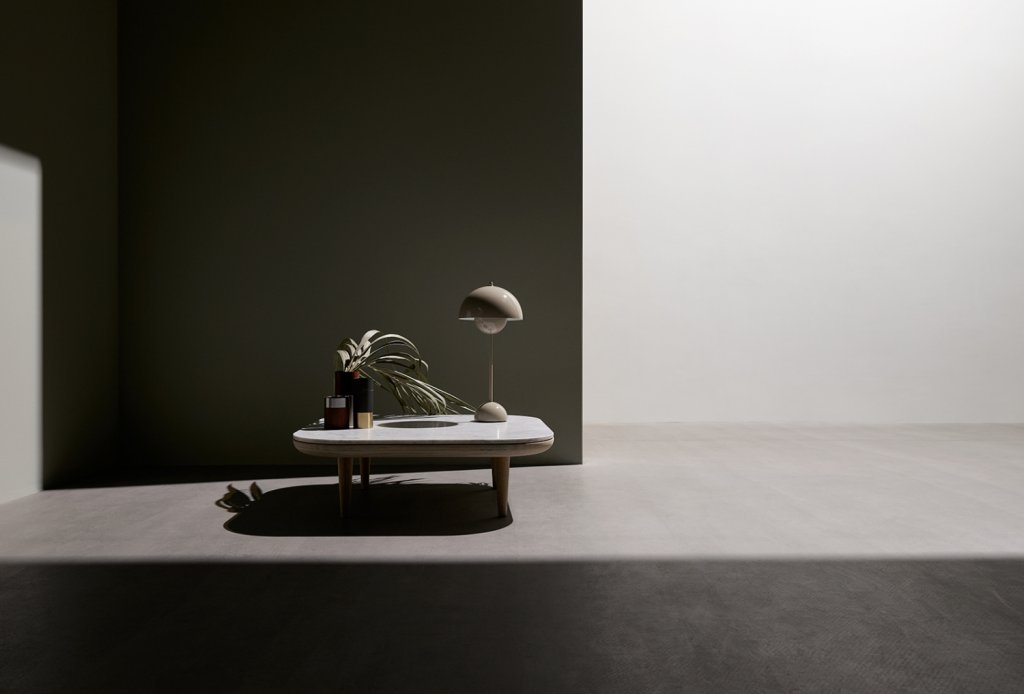 Fly Table - SC4 - Bianco Carrara marble