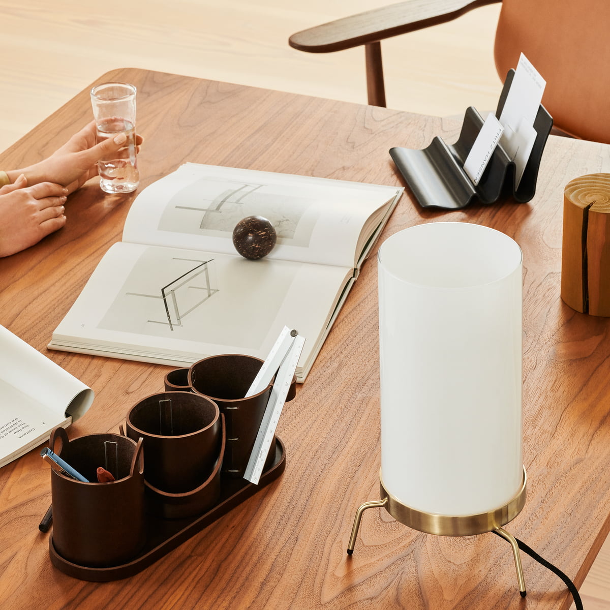 Planner™, Opal/Brass