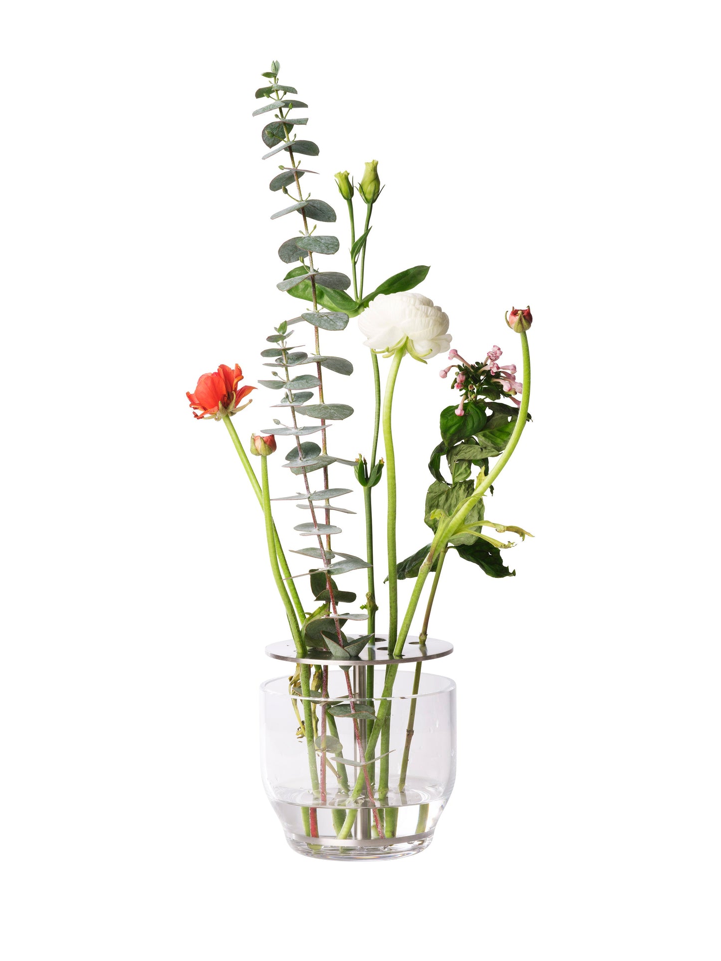 Ikebana Vase, Steel/Small