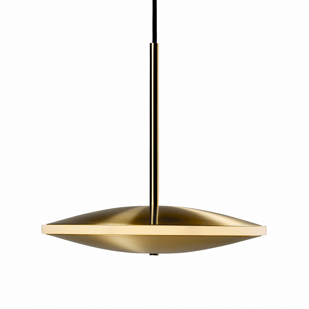 DISH 10H HORISONTAL PENDEL, Brass