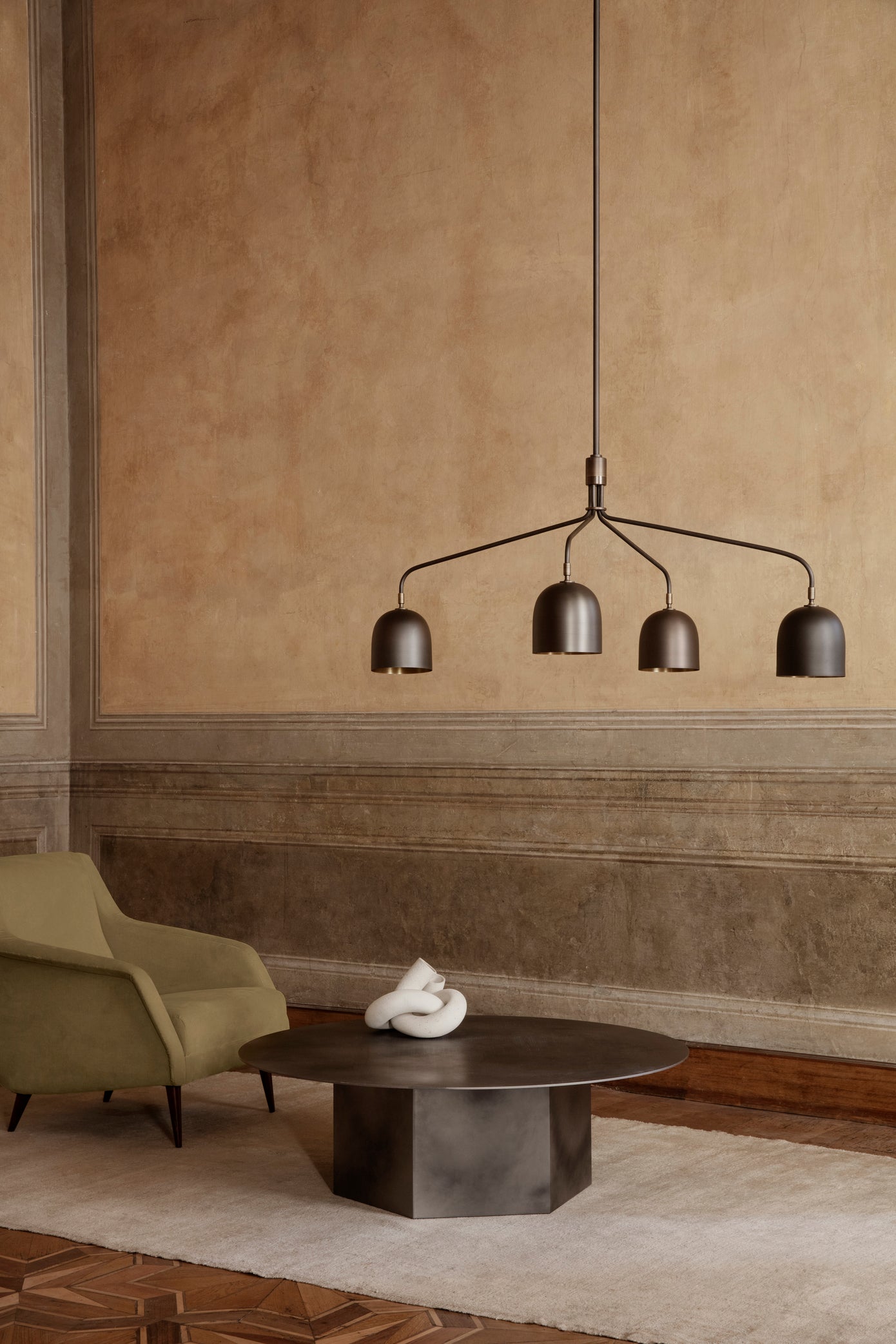 Epic Coffee Table Round Ø110, Misty Gray