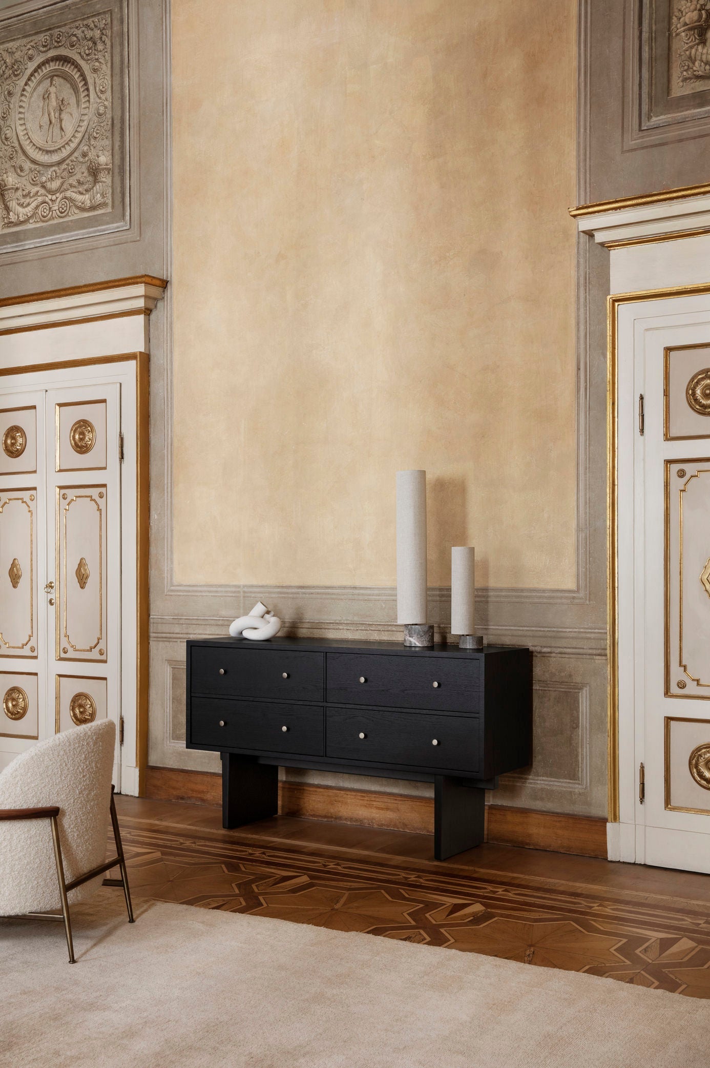 Unbound Floor Lamp - H80, Canvas