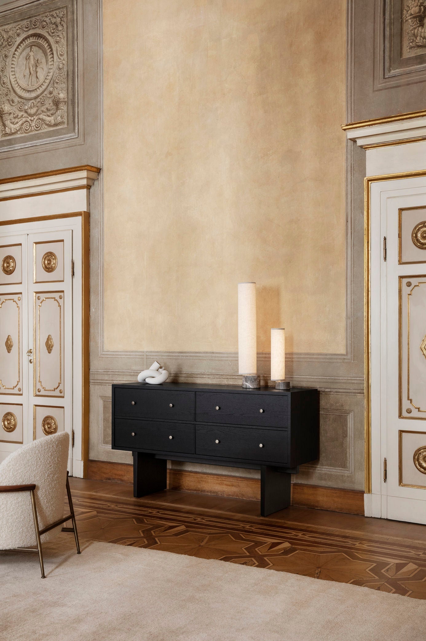 Unbound Floor Lamp - H80, White