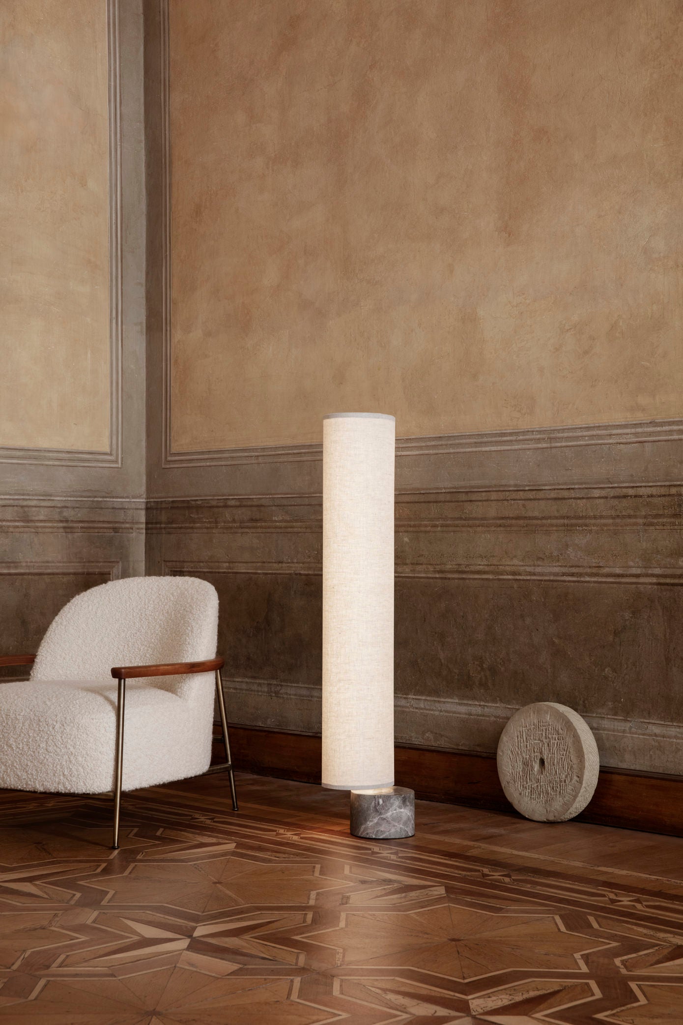 Unbound Floor Lamp - H120, Canvas