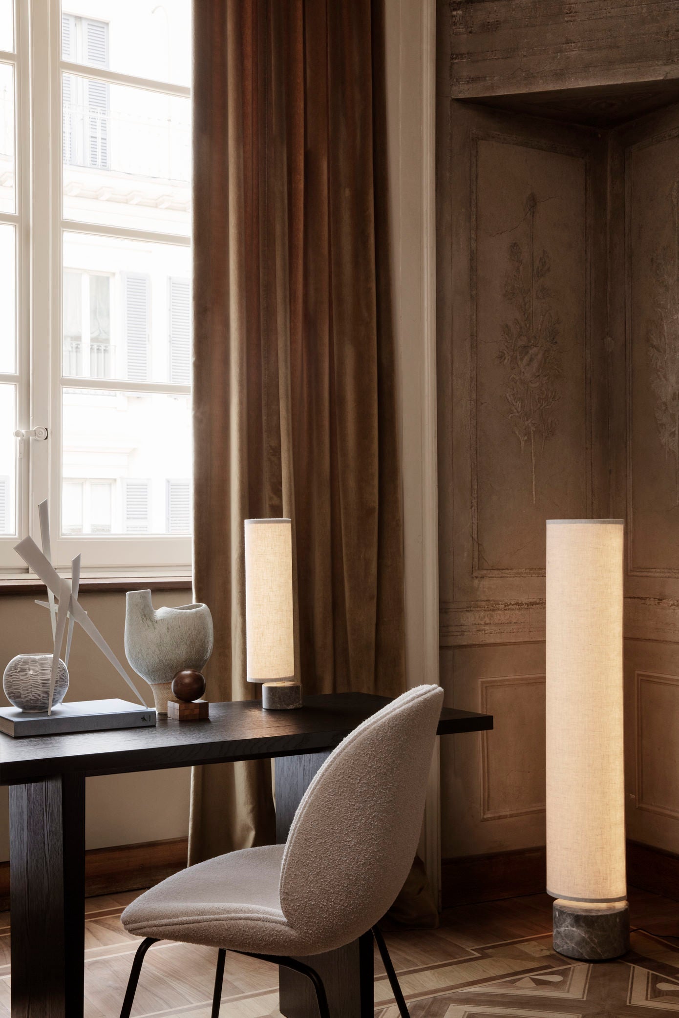 Unbound Floor Lamp - H120, Canvas