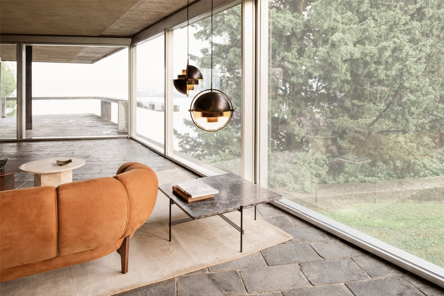 Multi-Lite Pendant, Black Brass base