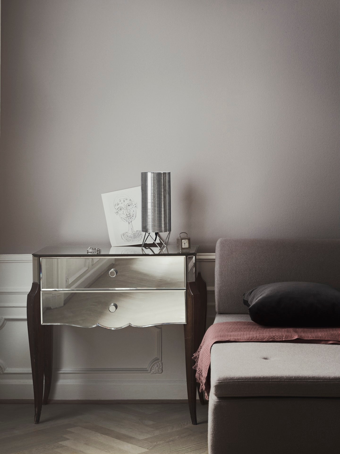 H2O Table Lamp, Black