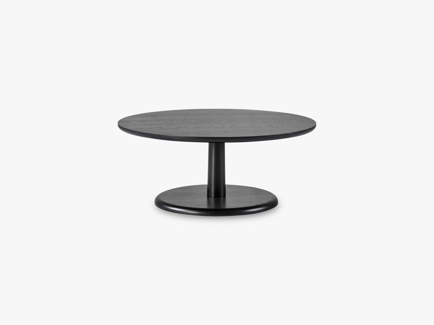 Pon Table Coffee table Ø90, Black