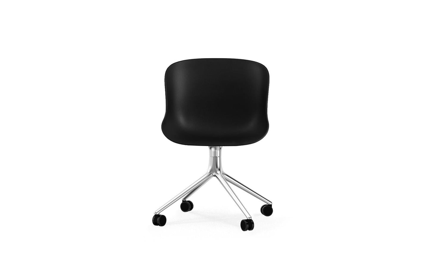 Hyg Chair Swivel 4W Alu, Black