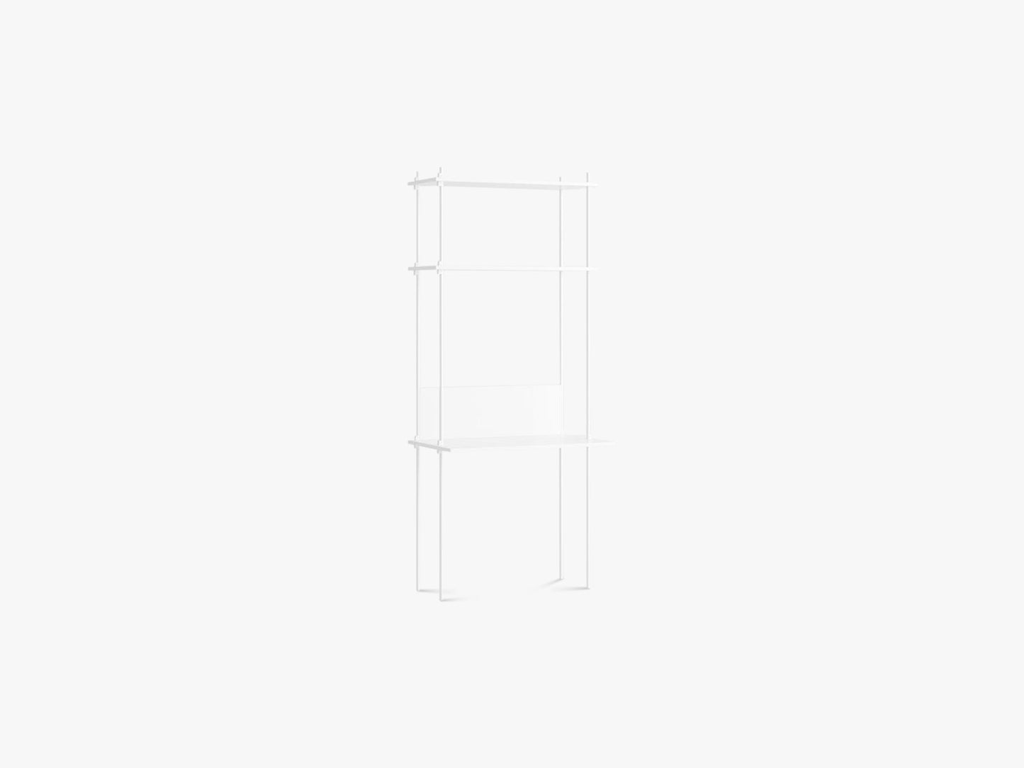 Shelving System – S2001D, White