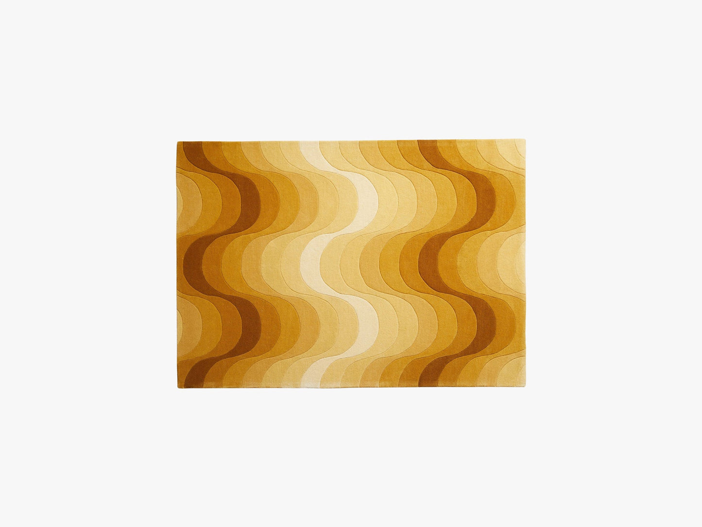 Wave Rug, Yellow