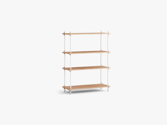 Shelving System – S1151A, Oak/White