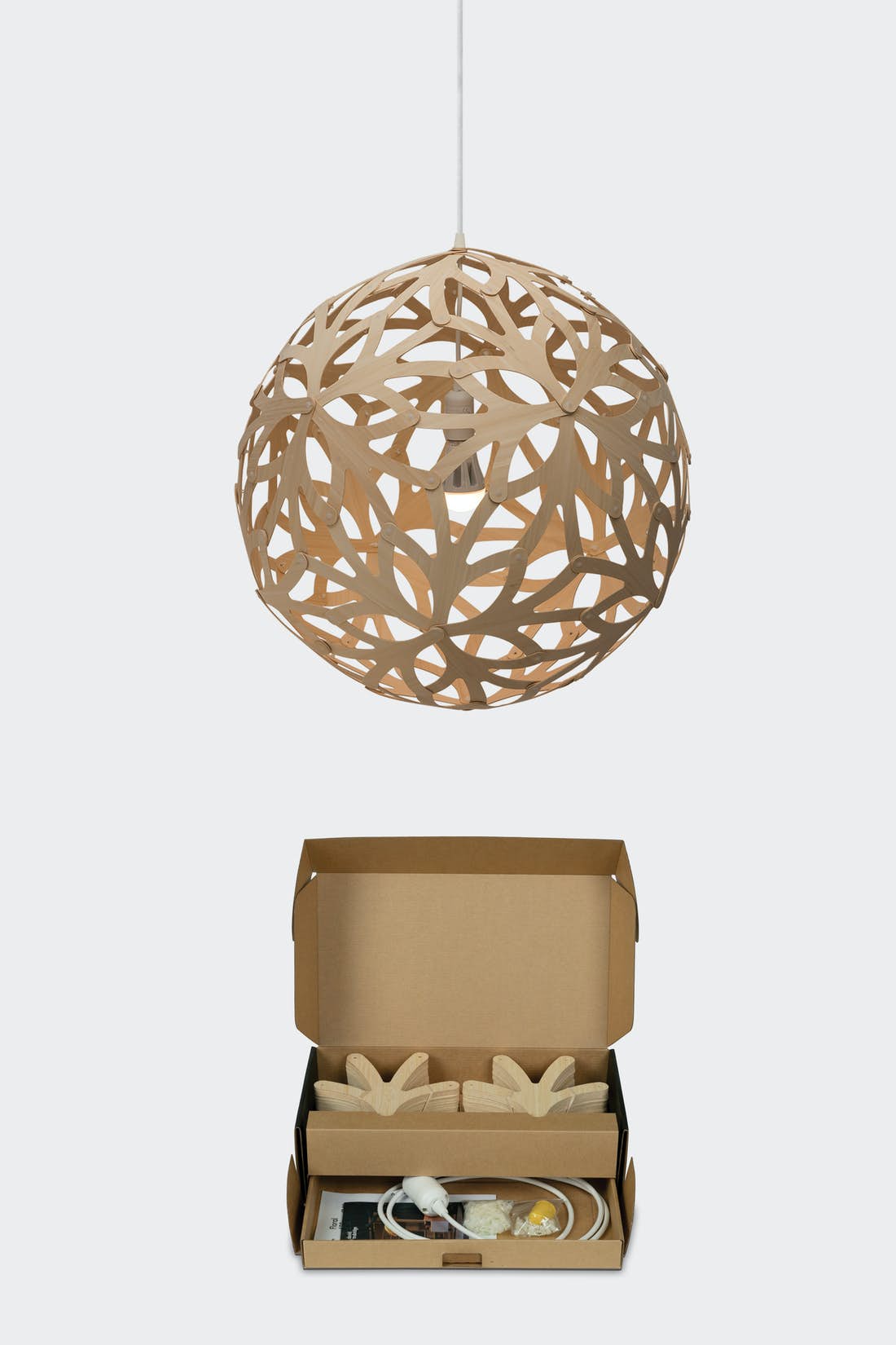 FLORAL 600 KITSET LIGHT 2 SIDES, WHITE